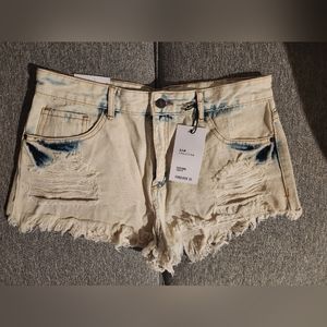 Forever21 Festival Jean Shorts
